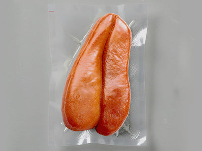 Bottarga tyhjiöpakkauksessa