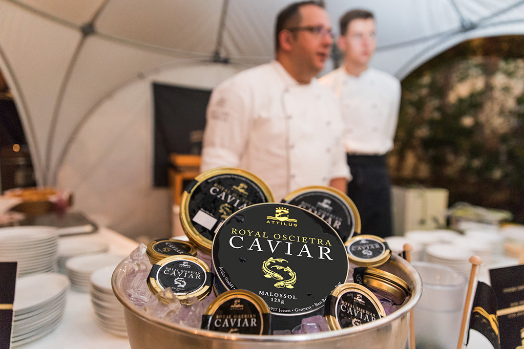 ATTILUS KAVIAARI IHASTUTTAA HERKKUSUITA LEIPZIGIN GOURMET-FESTIVAALILLA